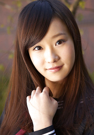 Teen Kana Yuuki is schoolgirl with nice face and slender figure