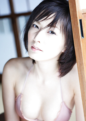 Nao Nagasawa hot Asian model with perky breasts