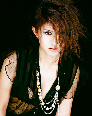 Seductive asian chick is hot in pink lingerie and her short hair