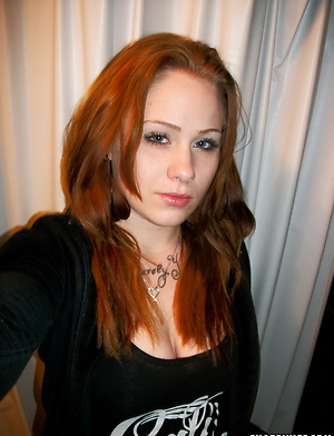 Girlfriend with huge tits takes selfshot pictures for her boyfriend who uploaded them to us